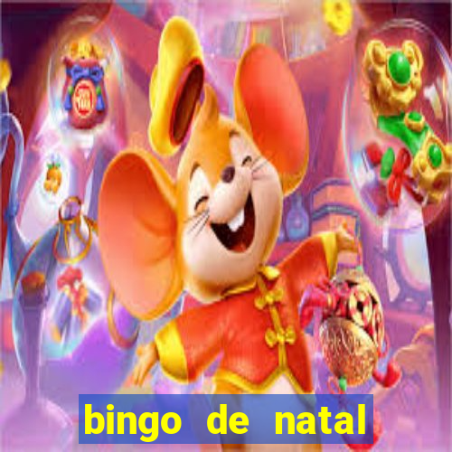 bingo de natal para imprimir gratis